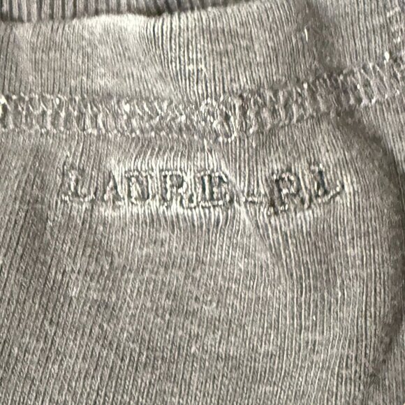 Lauren Ralph Lauren Black Rib 100% Cotton Long Sleeve Shirt w/ Should Pocket XL - Picture 10 of 11